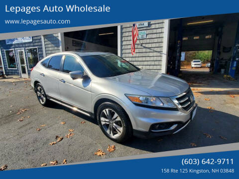 2015 Honda Crosstour for sale at Lepages Auto Wholesale in Kingston NH