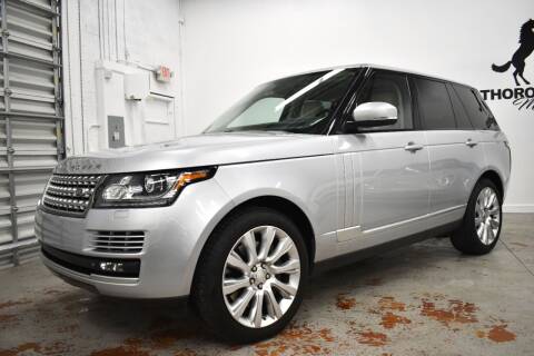 2014 Land Rover Range Rover for sale at Thoroughbred Motors in Wellington FL