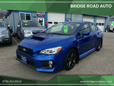 2018 Subaru WRX for sale at Bridge Road Auto in Salisbury MA