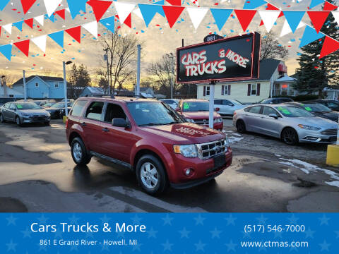 2012 Ford Escape for sale at Cars Trucks & More in Howell MI