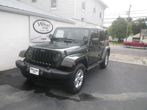 2012 Jeep Wrangler Unlimited for sale at VICTORY AUTO in Lewistown PA