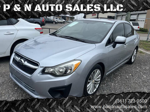 2013 Subaru Impreza for sale at P & N AUTO SALES LLC in Corpus Christi TX