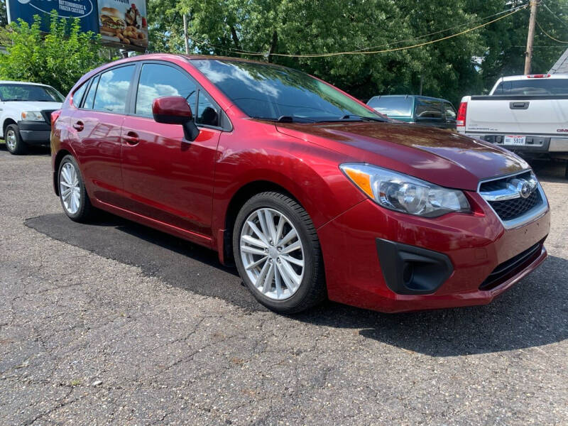 2012 Subaru Impreza for sale at MEDINA WHOLESALE LLC in Wadsworth OH