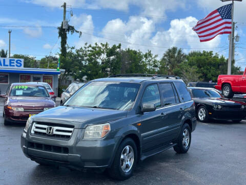 2007 Honda Pilot for sale at KD's Auto Sales in Pompano Beach FL