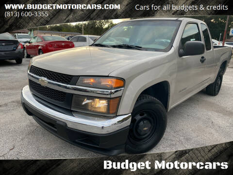 2005 Chevrolet Colorado for sale at Budget Motorcars in Tampa FL