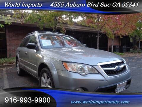2008 Subaru Outback for sale at World Imports in Sacramento CA