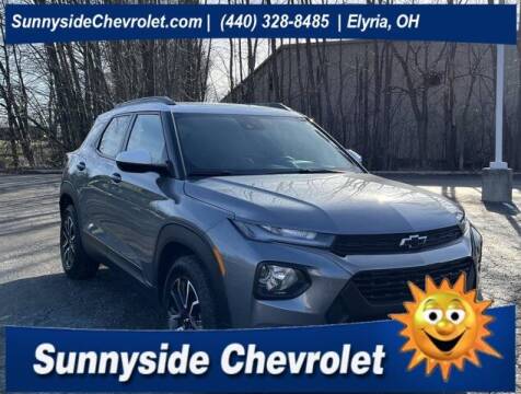 2021 Chevrolet TrailBlazer for sale at Sunnyside Chevrolet in Elyria OH