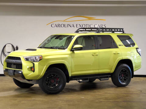 2022 Toyota 4Runner for sale at Carolina Exotic Cars & Consignment Center in Raleigh NC