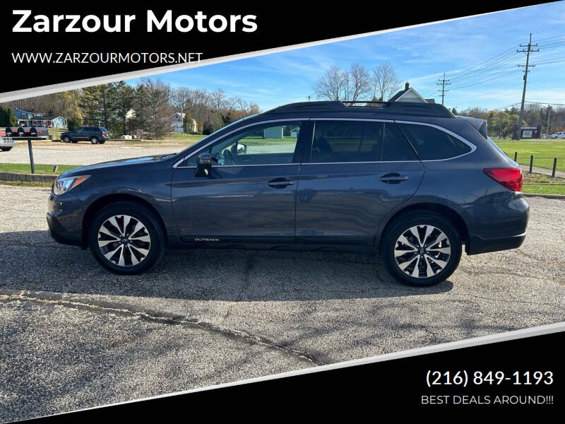 2015 Subaru Outback for sale at Zarzour Motors in Chesterland OH