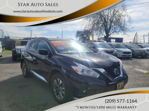 2017 Nissan Murano for sale at Star Auto Sales in Modesto CA