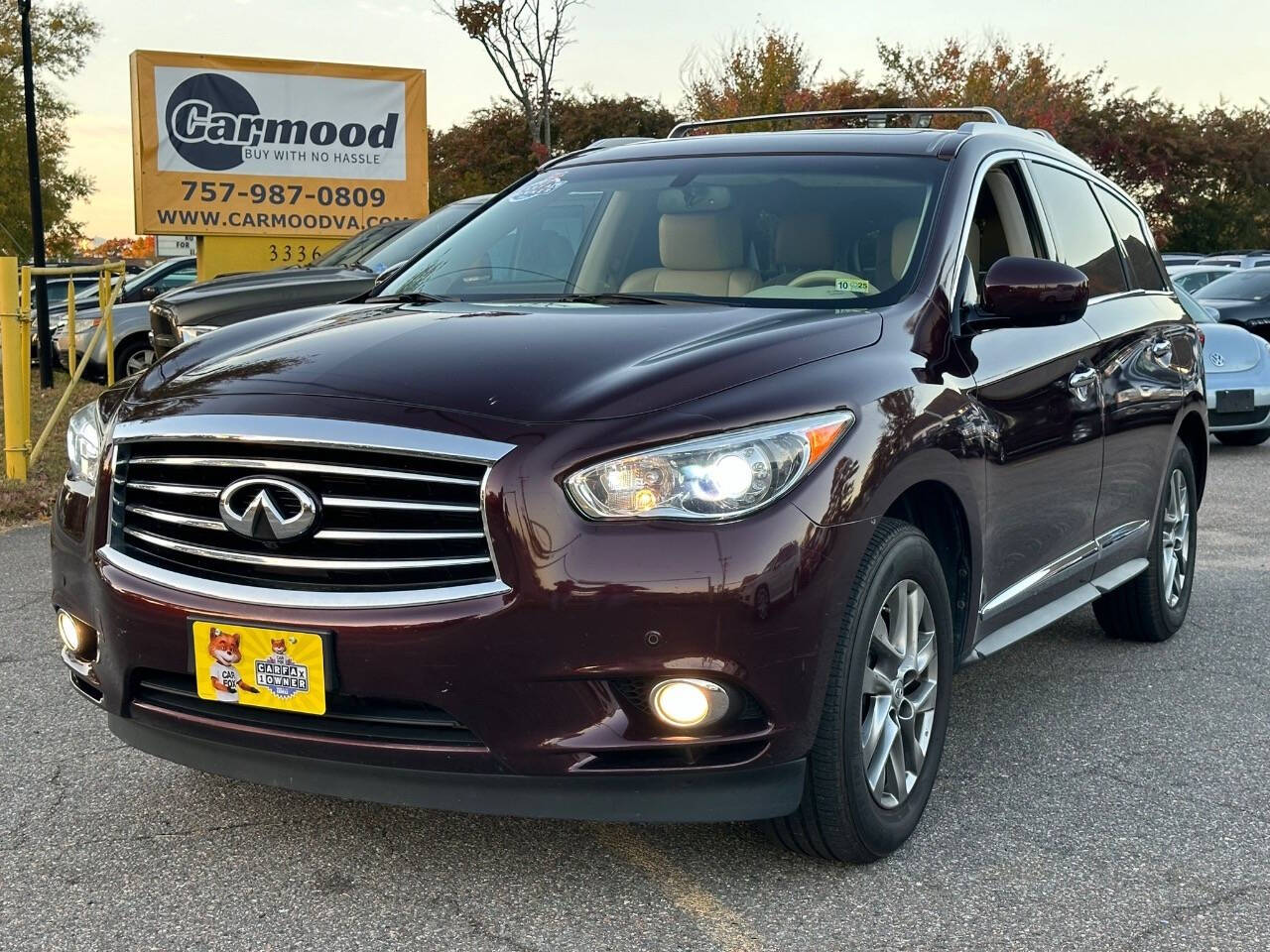 2013 INFINITI JX35 for sale at CarMood in Virginia Beach, VA