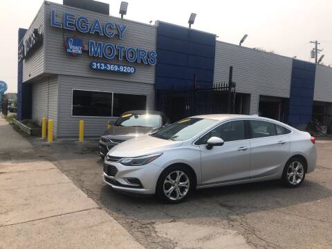 2017 Chevrolet Cruze for sale at Legacy Motors in Detroit MI