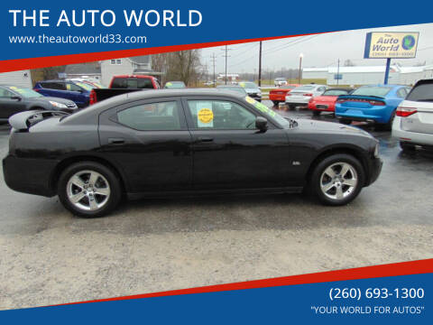 2009 Dodge Charger for sale at THE AUTO WORLD in Churubusco IN