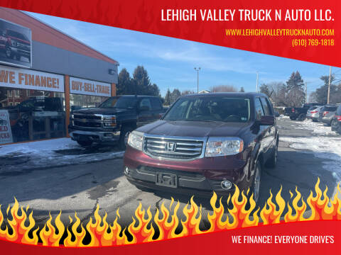 2014 Honda Pilot for sale at Lehigh Valley Truck n Auto LLC. in Schnecksville PA