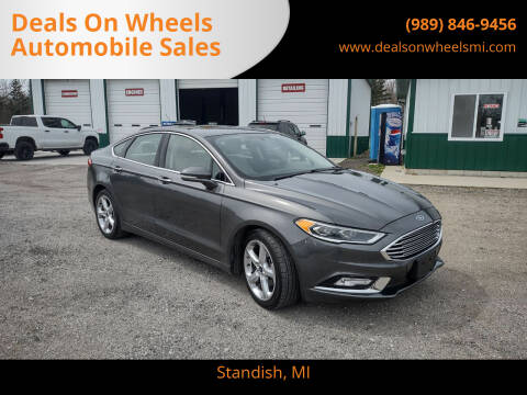 2018 Ford Fusion for sale at Deals On Wheels Automobile Sales in Standish MI