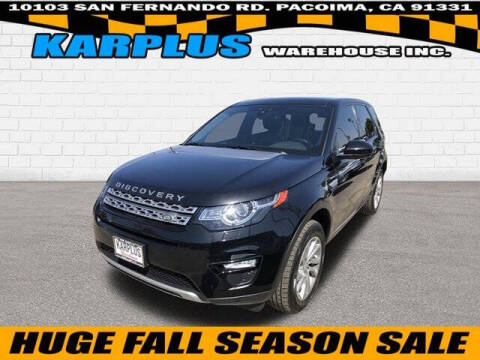 2016 Land Rover Discovery Sport for sale at Karplus Warehouse in Pacoima CA