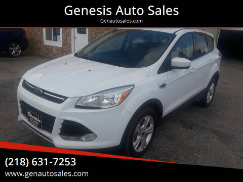 2015 Ford Escape for sale at Genesis Auto Sales in Wadena MN
