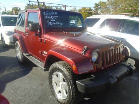 2008 Jeep Wrangler for sale at River City Auto Sales in Cottage Hills IL