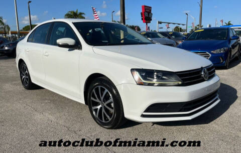 2017 Volkswagen Jetta for sale at AUTO CLUB OF MIAMI, INC in Miami FL