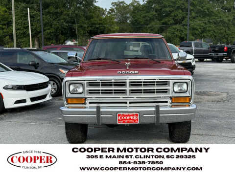 1990 Dodge Ramcharger