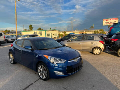 2017 Hyundai Veloster for sale at Jamrock Auto Sales of Panama City in Panama City FL