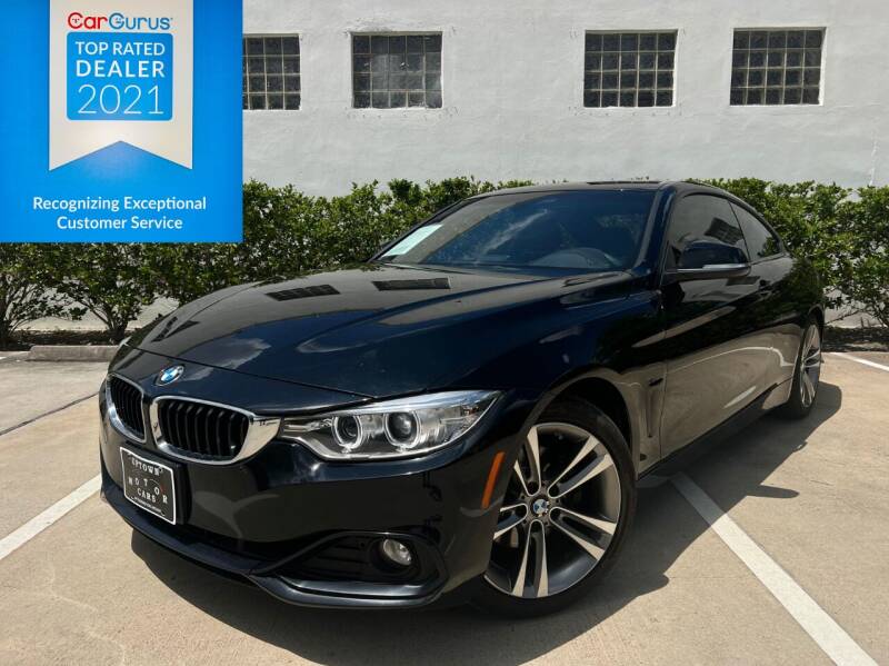 2014 BMW 4 Series for sale at UPTOWN MOTOR CARS in Houston TX