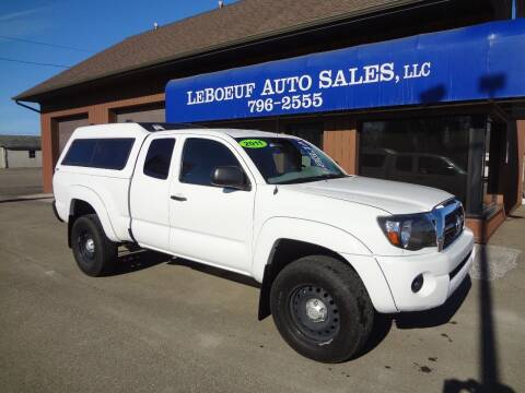 2011 Toyota Tacoma for sale at LeBoeuf Auto Sales in Waterford PA