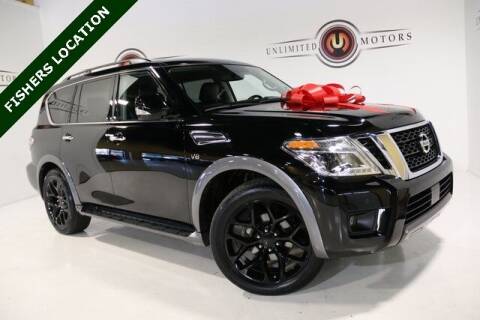 2019 Nissan Armada for sale at Unlimited Motors in Fishers IN