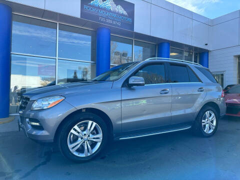 2012 Mercedes-Benz M-Class for sale at Rocky Mountain Motors LTD in Englewood CO