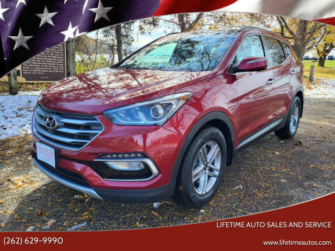 2018 Hyundai Santa Fe Sport for sale at Lifetime Auto Sales and Service in West Bend WI