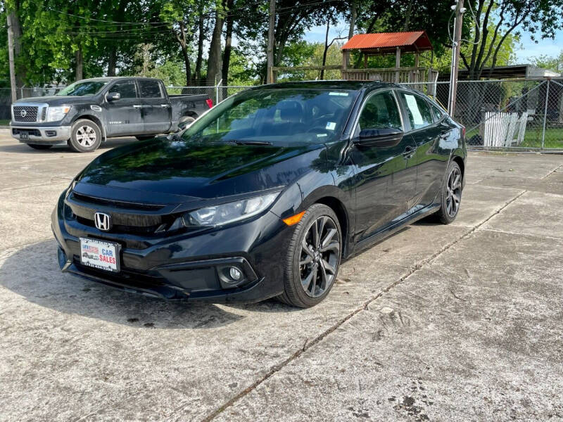 2021 Honda Civic for sale at USA Car Sales in Houston TX