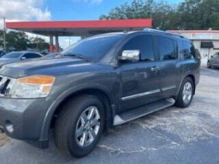 2012 Nissan Armada for sale at Sunset Point Auto Sales & Car Rentals in Clearwater FL