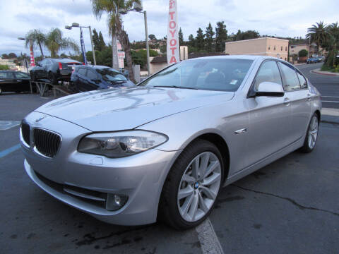 2011 BMW 5 Series for sale at Eagle Auto in La Mesa CA