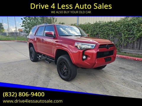 2023 Toyota 4Runner for sale at Drive 4 Less Auto Sales in Houston TX