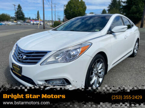 2013 Hyundai Azera for sale at Bright Star Motors in Tacoma WA