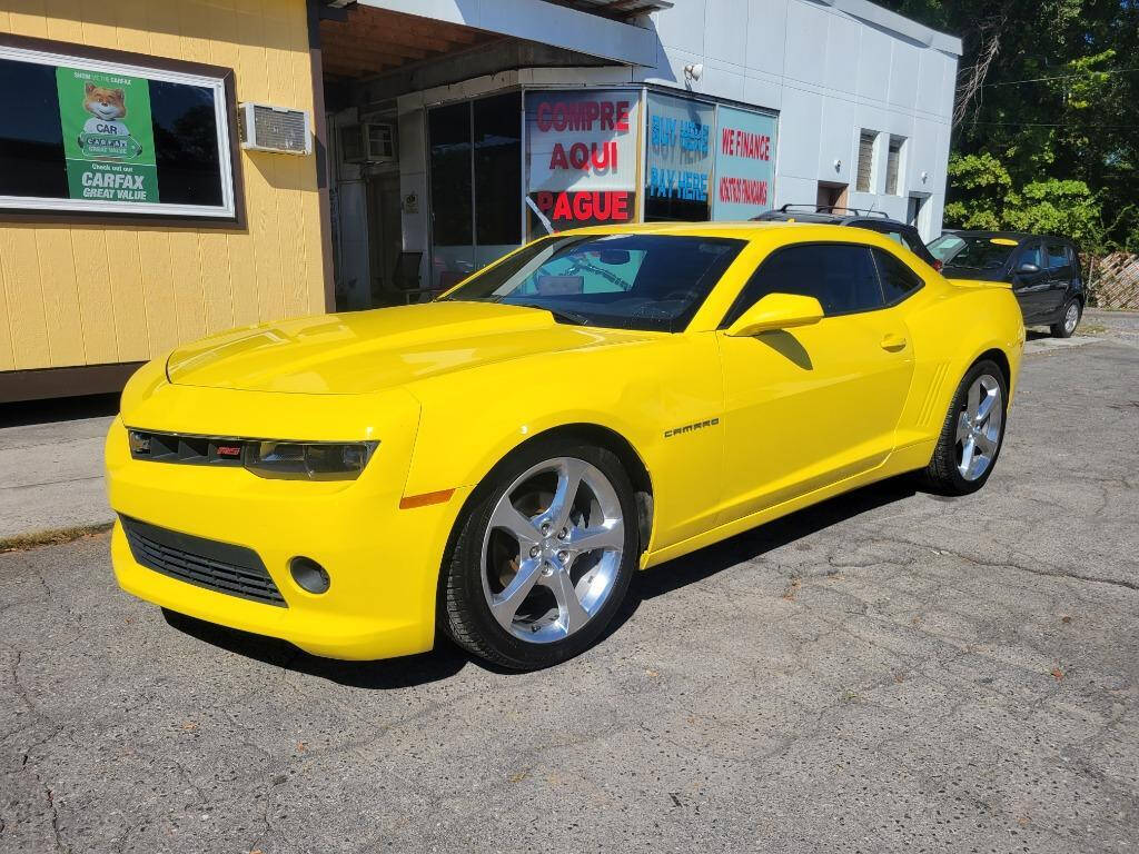 2014 Chevrolet Camaro for sale at DAGO'S AUTO SALES LLC in Dalton, GA