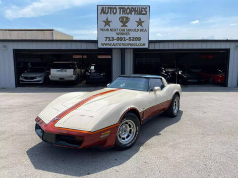 1980 Chevrolet Corvette Coupe L82 for sale at AutoTrophies in Houston TX