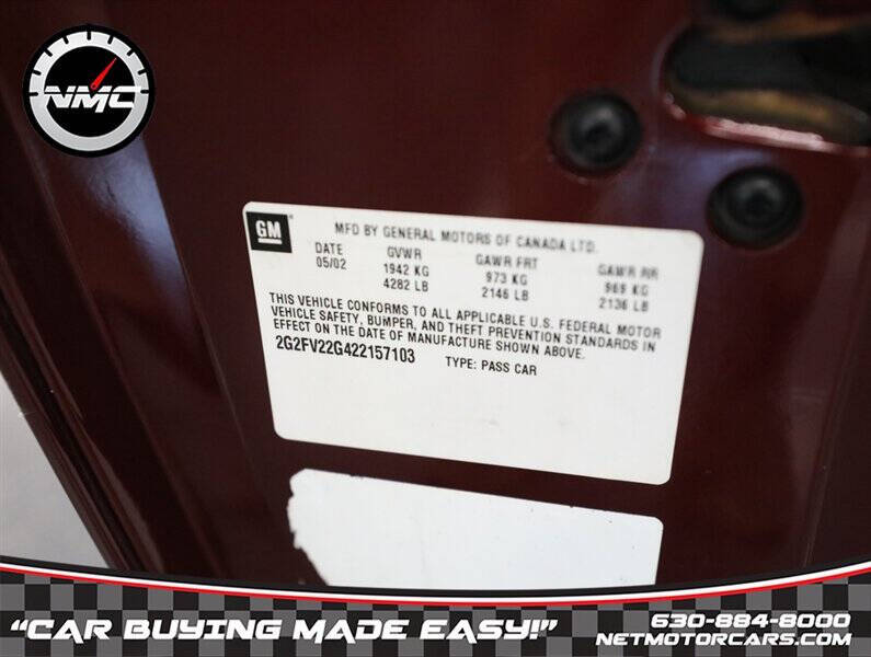 2002 Pontiac Firebird Trans Am