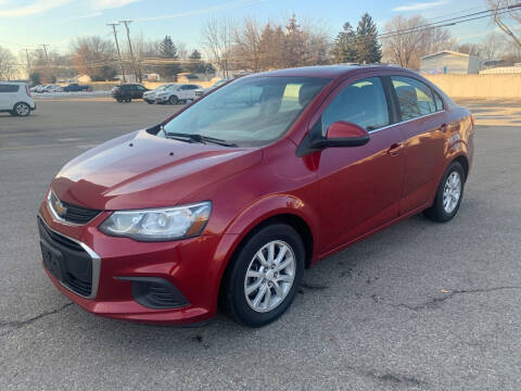 2017 Chevrolet Sonic for sale at A & R Auto Sale in Sterling Heights MI