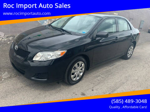 2009 Toyota Corolla for sale at Roc Import Auto Sales in Rochester NY