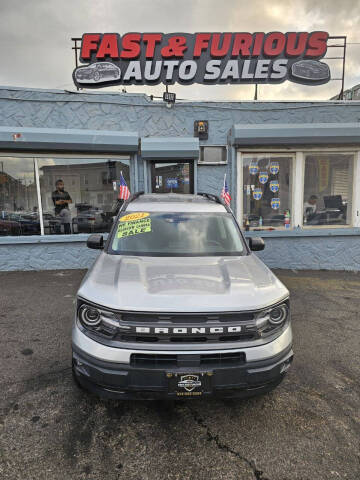 2021 Ford Bronco Sport for sale at FAST AND FURIOUS AUTO SALES in Newark NJ