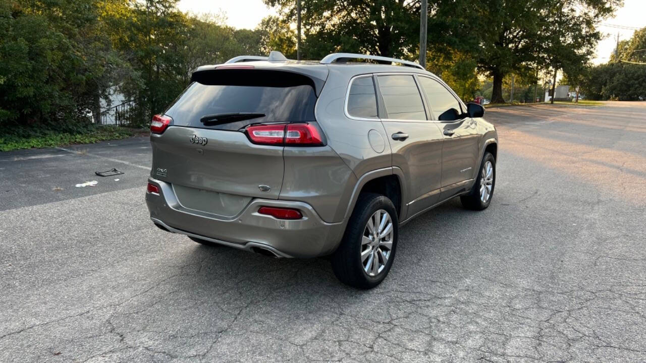 2016 Jeep Cherokee for sale at East Auto Sales LLC in Raleigh, NC