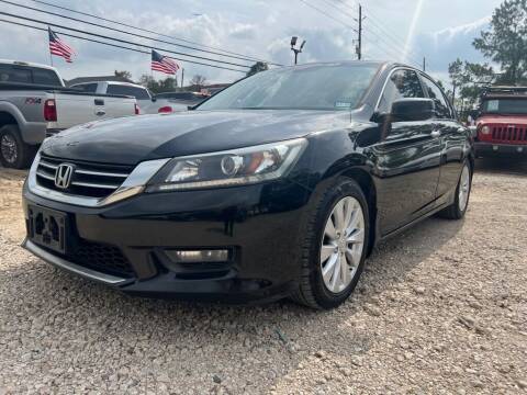 2014 Honda Accord for sale at CROWN AUTO in Spring TX
