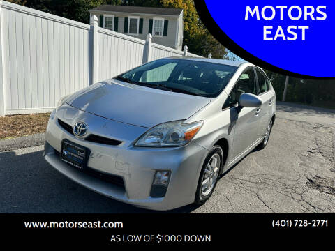 2010 Toyota Prius for sale at MOTORS EAST in Cumberland RI