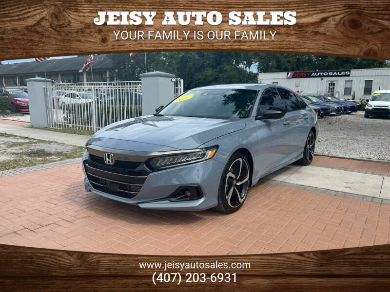 2022 Honda Accord for sale at JEISY AUTO SALES in Orlando FL
