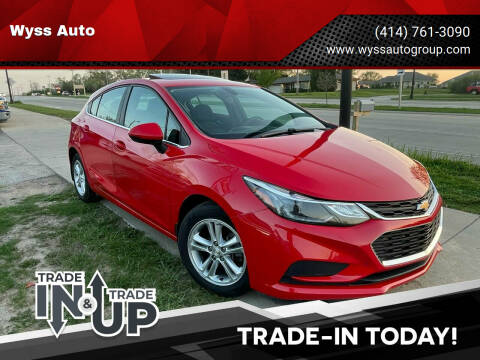 2017 Chevrolet Cruze for sale at Wyss Auto in Oak Creek WI