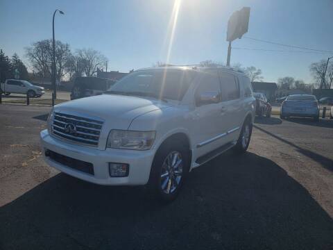 2008 Infiniti QX56 for sale at Motor City Automotives LLC in Madison Heights MI