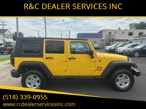 2008 Jeep Wrangler Unlimited for sale at R&C DEALER SERVICES INC in Cohoes NY