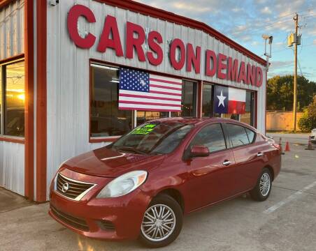 2014 Nissan Versa for sale at Cars On Demand 2 in Pasadena TX