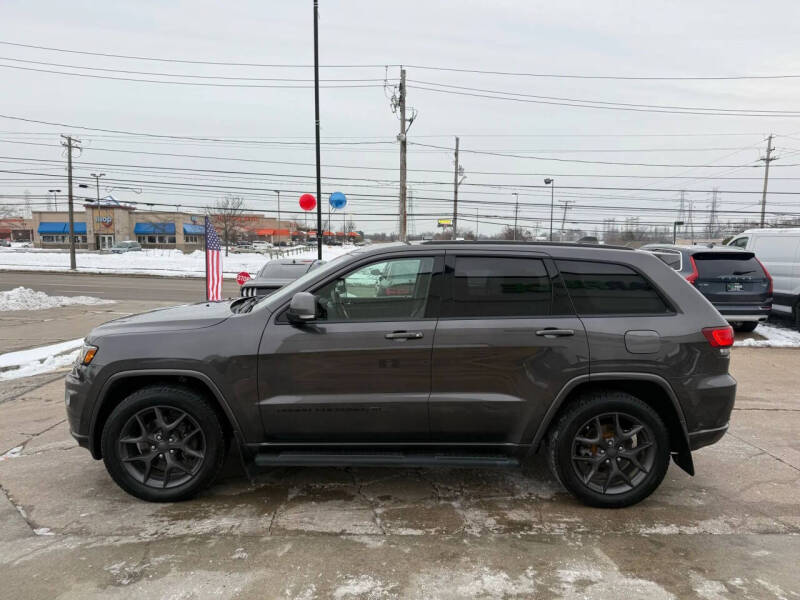2021 Jeep Grand Cherokee 80th Anniversary Edition